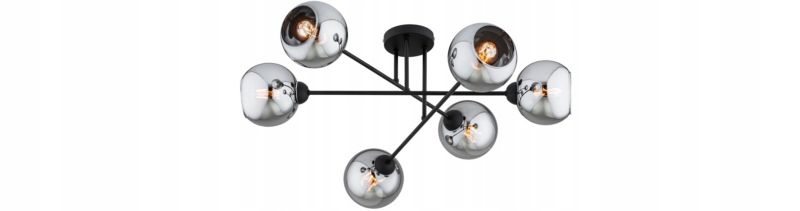 Lampa Wisząca Elko-Lighting Dior E27 czarny 1 szt