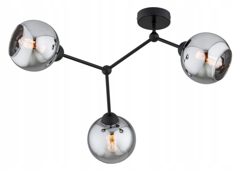 Lampa Wisząca Elko-Lighting Dior E27 czarny 1 szt