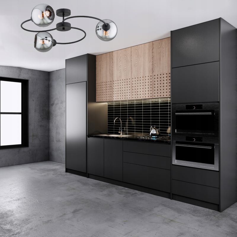 Lampa Wisząca Elko-Lighting Dior E27 czarny 1 szt
