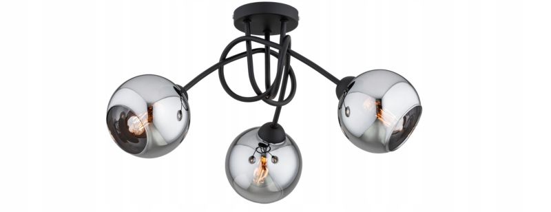 Lampa Wisząca Elko-Lighting Dior E27 czarny 1 szt