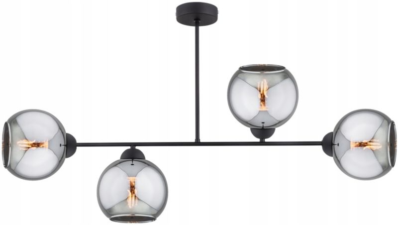 Lampa Wisząca Elko-Lighting Dior E27 czarny 1 szt