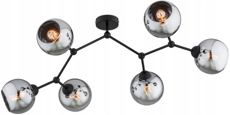Lampa Wisząca Elko-Lighting Dior E27 czarny 1 szt