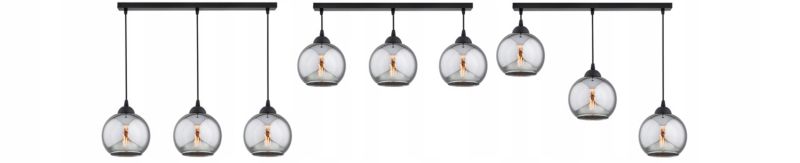 Lampa Wisząca Elko-Lighting Dior E27 czarny 1 szt
