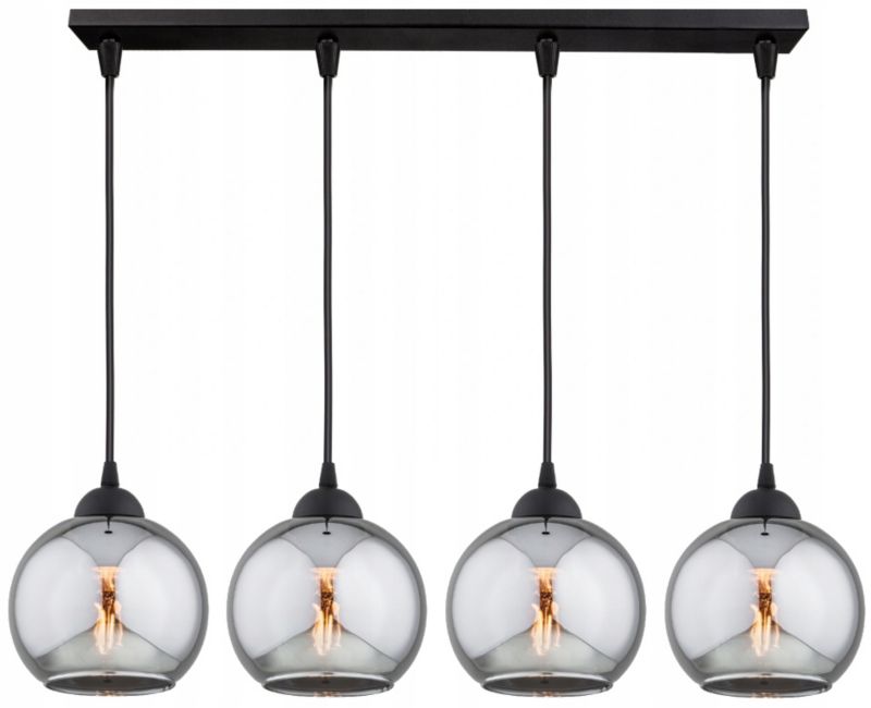 Lampa Wisząca Elko-Lighting Dior E27 czarny 1 szt