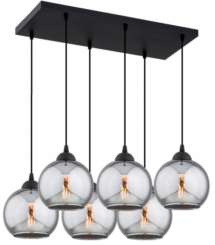 Lampa Wisząca Elko-Lighting Dior E27 czarny 1 szt