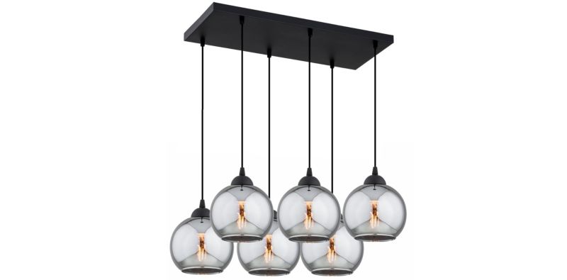 Lampa Wisząca Elko-Lighting Dior E27 czarny 1 szt