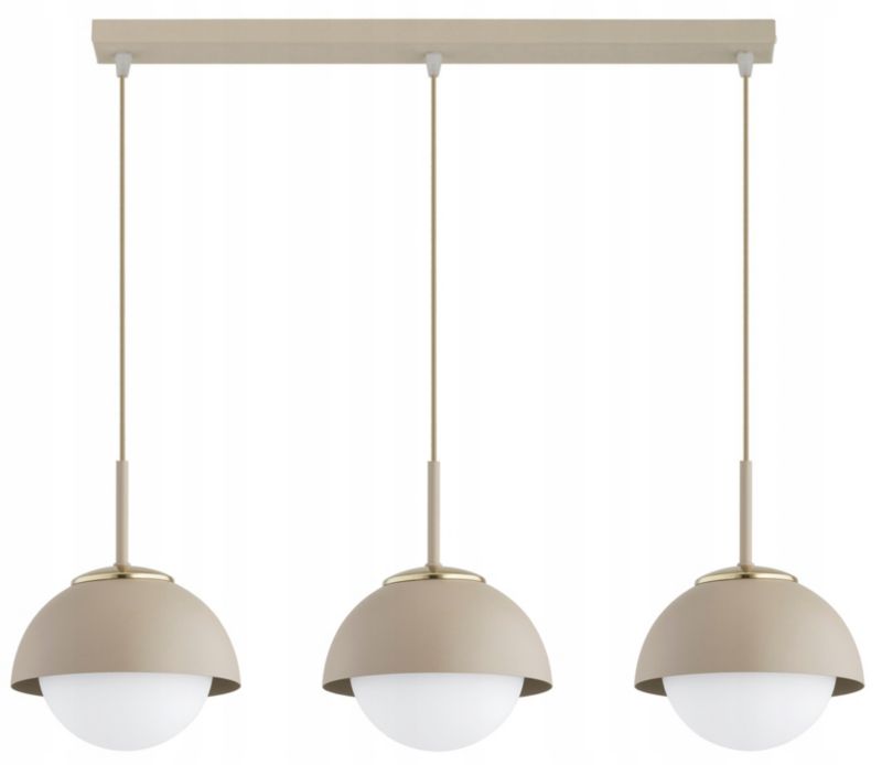Lampa Wisząca Elko-Lighting Listwa 3-Punktowa Cosmo E27 beżowy 1 szt