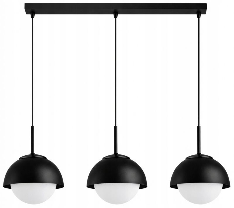 Lampa Wisząca Elko-Lighting  Listwa 3-Punktowa Cosmo E27 czarny 1 szt