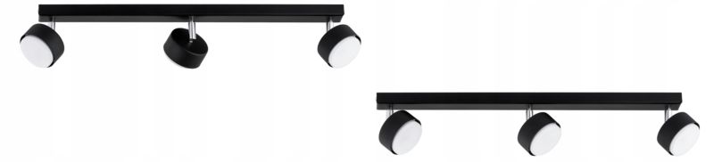 Lampa Wisząca Elko-Lighting Szyna Regulowana 3-Punktowa Mono GX53 czarny 1 szt