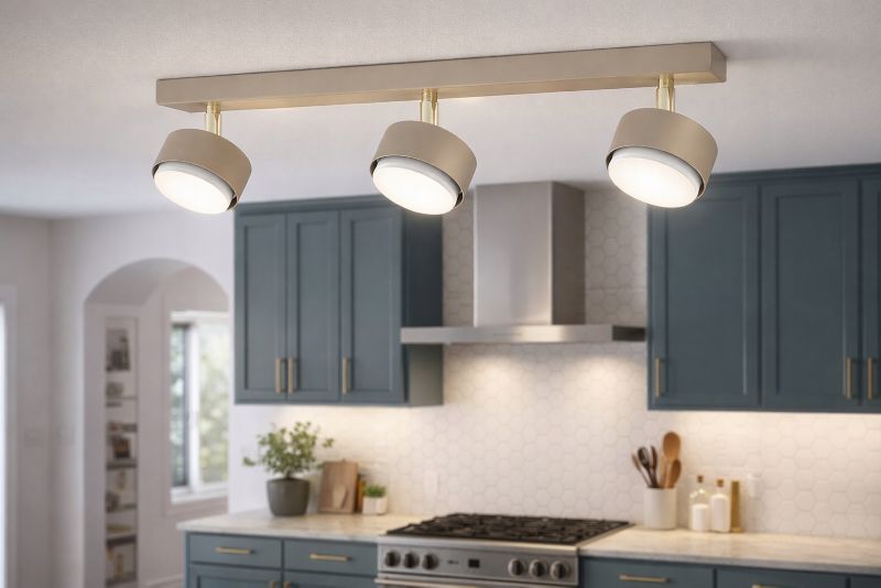 Lampa Wisząca Elko-Lighting Szyna Regulowana Mono Ecru 3x GX53 ecru 1 szt
