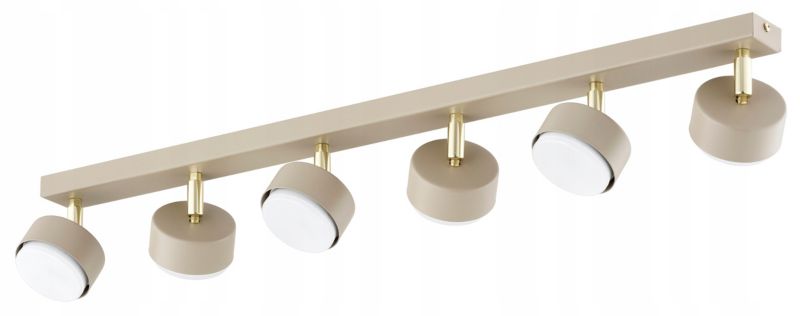 Lampa Wisząca Elko-Lighting Szyna Regulowana Mono Ecru 6x GX53 ecru 1 szt