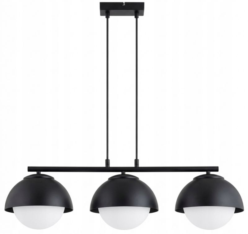 Lampa Wisząca Elko-Lighting Zwis 3-Punktowy Cosmo czarny 1 szt
