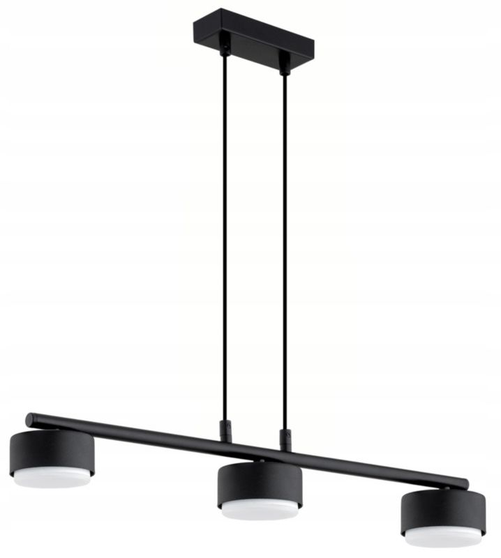 Lampa Wisząca Elko-Lighting Zwis Nad Stół Wyspę Mono 3x GX53 czarny 1 szt