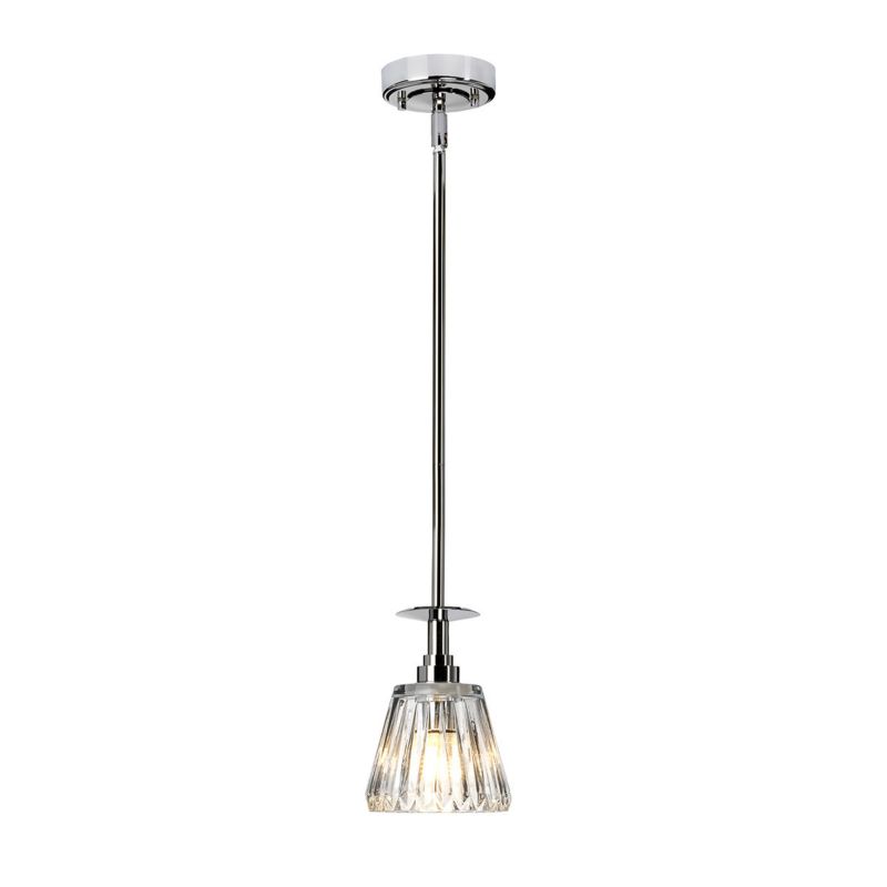 Lampa wisząca Elstead Agatha polerowany chrom wym: 131 x 13,6 x 13,6 cm 1xG9 x 3W 1 szt.