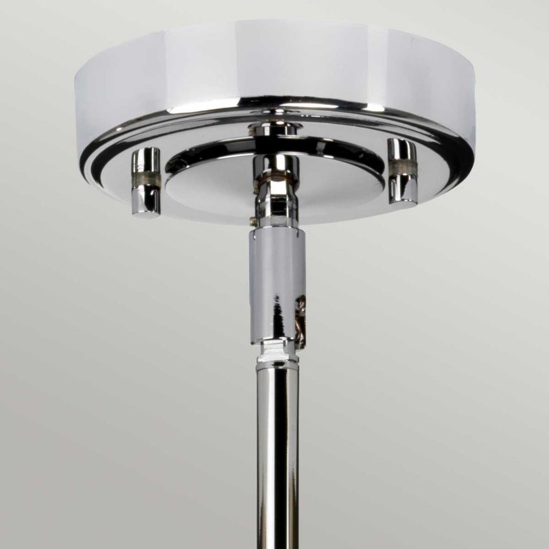 Lampa wisząca Elstead Agatha polerowany chrom wym: 131 x 13,6 x 13,6 cm 1xG9 x 3W 1 szt.