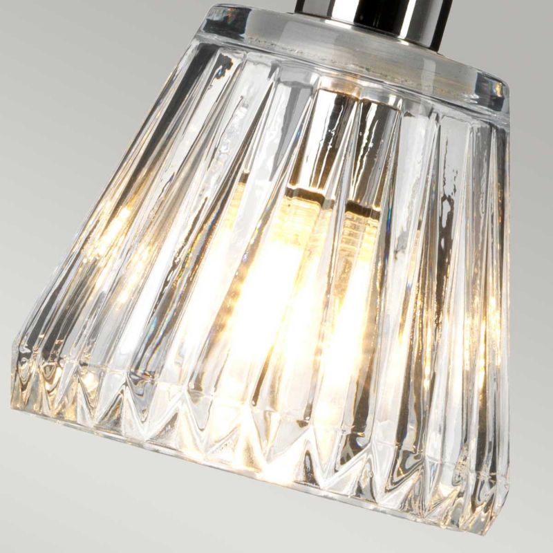 Lampa wisząca Elstead Agatha polerowany chrom wym: 131 x 13,6 x 13,6 cm 1xG9 x 3W 1 szt.