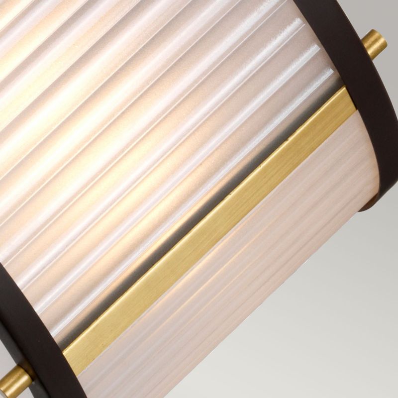 Lampa wisząca Elstead Corona stary brązowo-złota wym: 121,8 x 30 x 30 cm 2xE27 x 60W 1 szt.