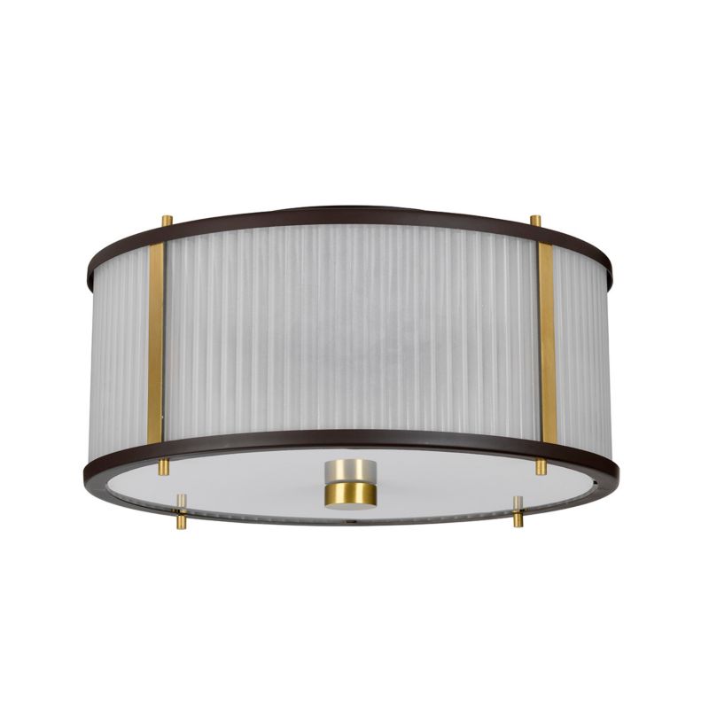 Lampa wisząca Elstead Corona stary brązowo-złota wym: 123,3 x 40 x 40 cm 3xE27 x 60W 1 szt.