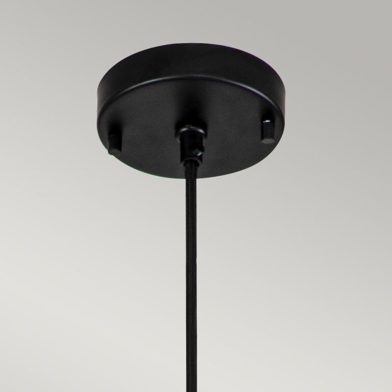Lampa wisząca Elstead Etoile matowa czerń-płatki złota wym: 156,8 x 17,8 x 17,8 cm 1xE27 x 60W 1 szt.