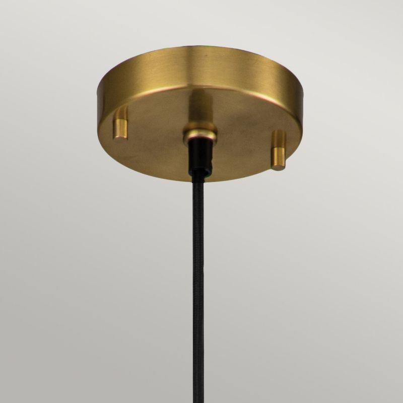 Lampa wisząca Elstead Etoile postarzany mosiądz-płatki złota wym: 151,1 x 13,3 x 13,3 cm 1xE27 x 60W 1 szt.