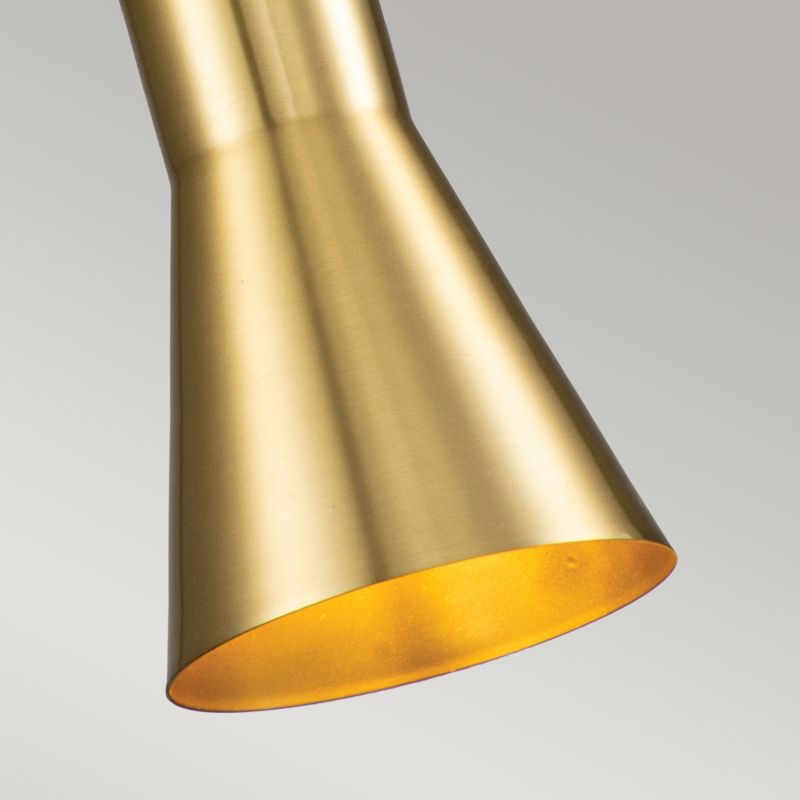 Lampa wisząca Elstead Etoile postarzany mosiądz-płatki złota wym: 151,1 x 13,3 x 13,3 cm 1xE27 x 60W 1 szt.