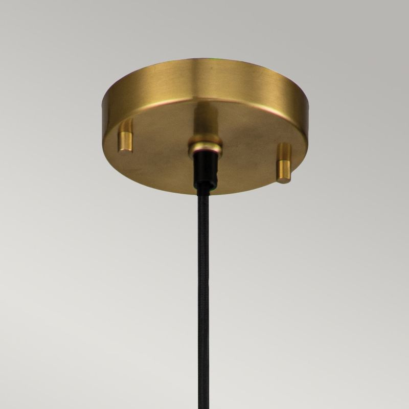 Lampa wisząca Elstead Etoile postarzany mosiądz-płatki złota wym: 156,8 x 17,8 x 17,8 cm 1xE27 x 60W 1 szt.