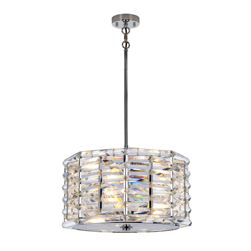 Lampa wisząca Elstead Shoal polerowany nikiel wym: 141,3 x 48,1 x 48,1 cm 4xE27 x  1 szt.