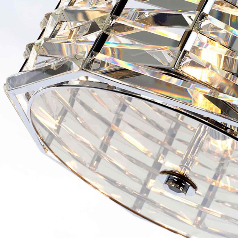 Lampa wisząca Elstead Shoal polerowany nikiel wym: 141,3 x 48,1 x 48,1 cm 4xE27 x  1 szt.