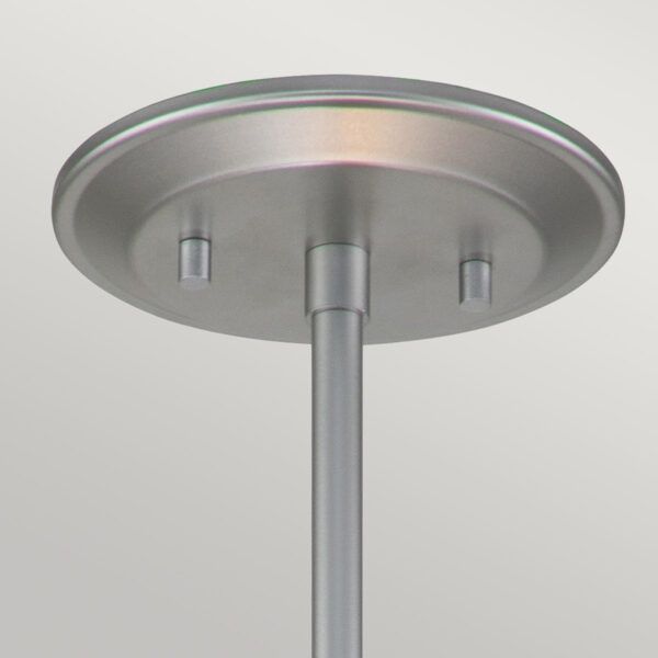 Lampa wisząca Elstead Ziggy lakierowane srebro wym: 117,5 x 25,4 x 25,4 cm 2xE14 x  1 szt.