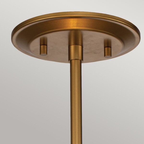 Lampa wisząca Elstead Ziggy lakierowane złoto wym: 117,5 x 25,4 x 25,4 cm 2xE14 x  1 szt.