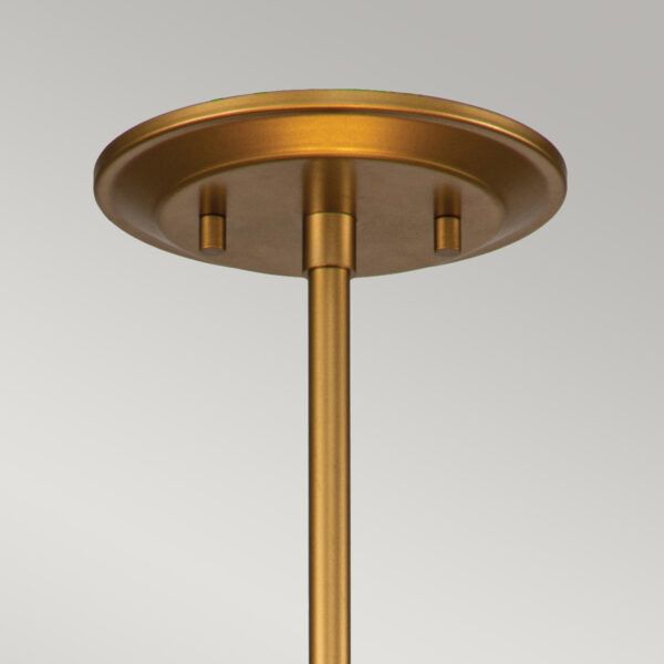 Lampa wisząca Elstead Ziggy lakierowane złoto wym: 117,5 x 40,6 x 40,6 cm 2xE27 x  1 szt.