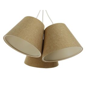 Lampa wisząca ENTURO TRIO  żółta