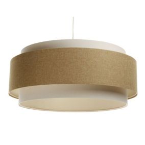 Lampa wisząca ERUTAN DUDU  kremowa/żółta