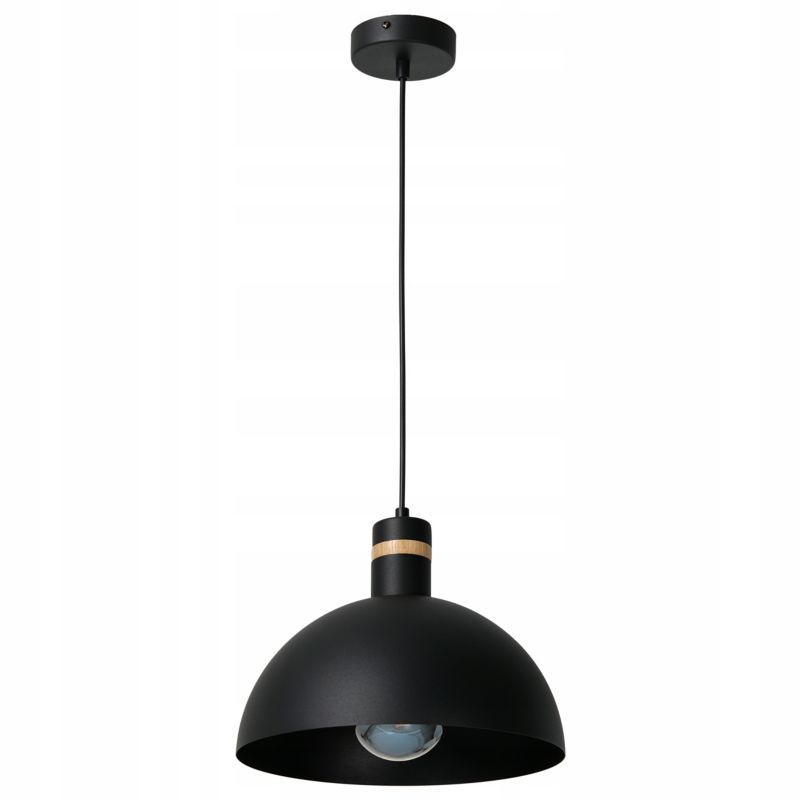 Lampa wisząca Ewilight benny 1xE27 Czarny 1szt