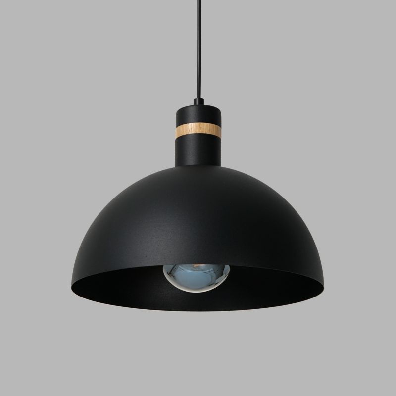 Lampa wisząca Ewilight benny 1xE27 Czarny 1szt