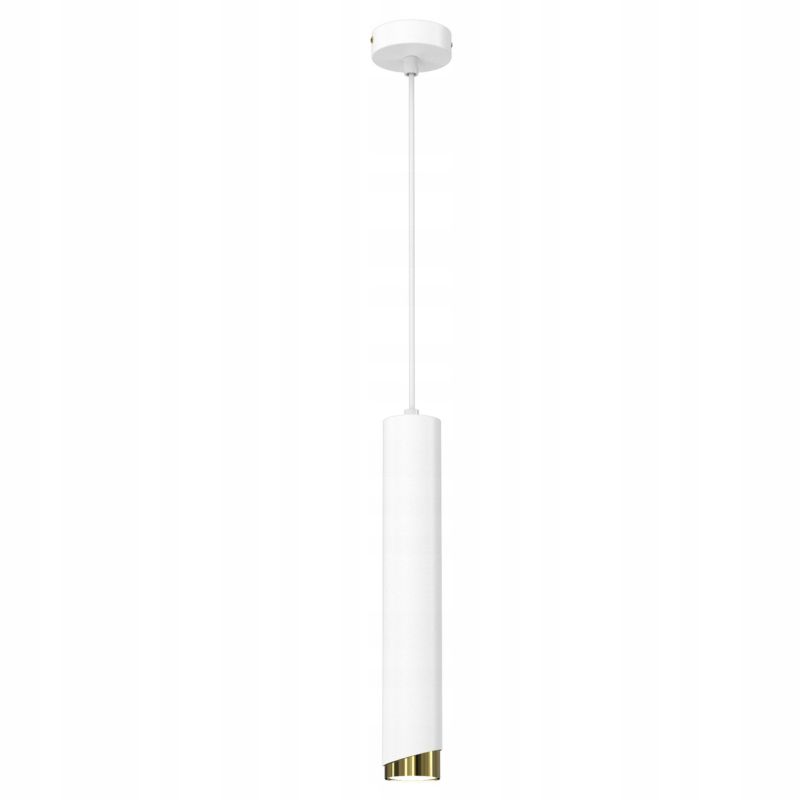 Lampa wisząca Ewilight bevel koło biało złoty 1x Gu10 1szt.