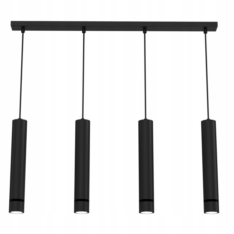 Lampa wisząca Ewilight jokeys czarny 4xGU10 1 szt.