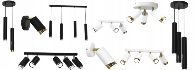 Lampa wisząca Ewilight na kole bevel czarny chrom  1x Gu10 1szt