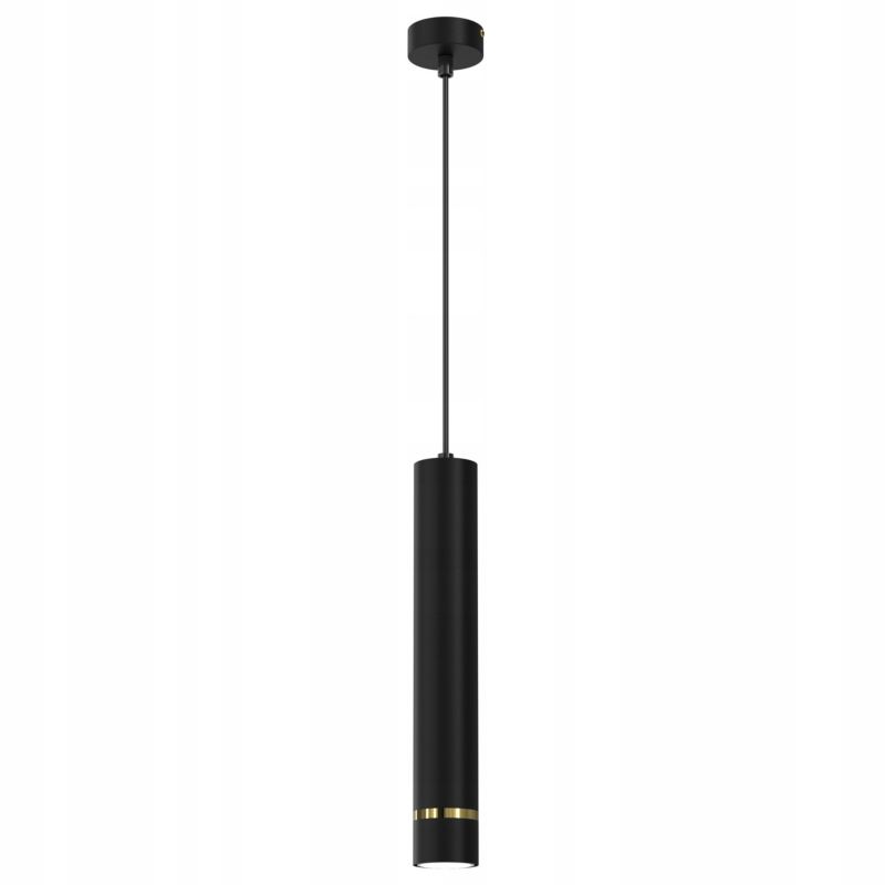 Lampa wisząca Ewilight na kole jokeys czarny złoty  1xGU10 1szt.