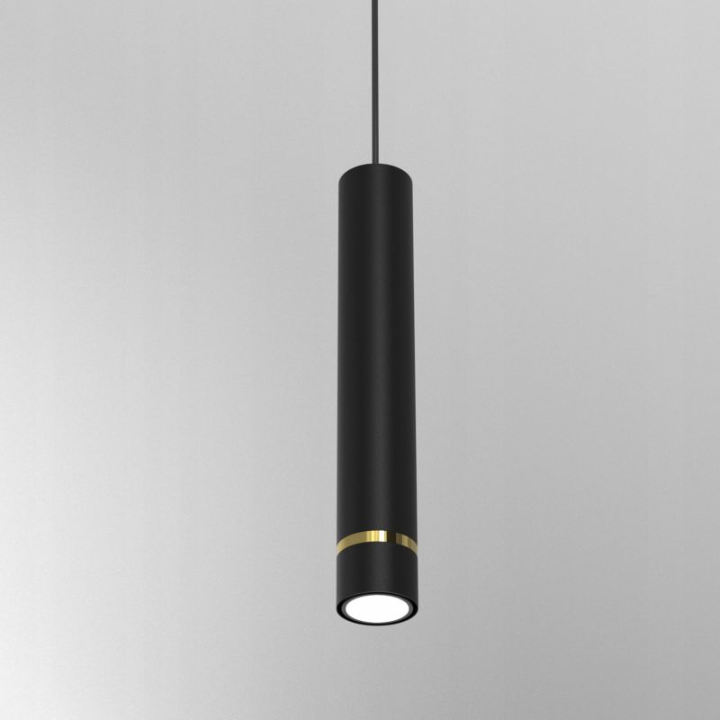 Lampa wisząca Ewilight na kole jokeys czarny złoty  1xGU10 1szt.