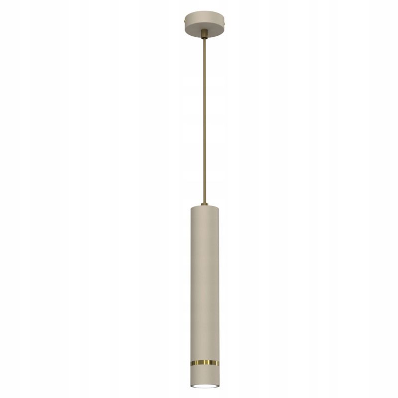 Lampa wisząca Ewilight na kole jokeys szary złoty 1xGu10 1szt