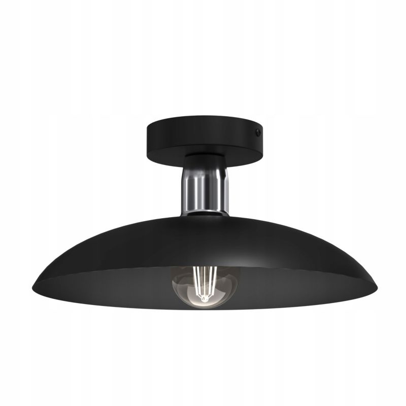Lampa wisząca Ewilight rami 1x E27 czarny chrom 1szt