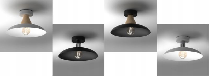Lampa wisząca Ewilight rami 1x E27 czarny chrom 1szt