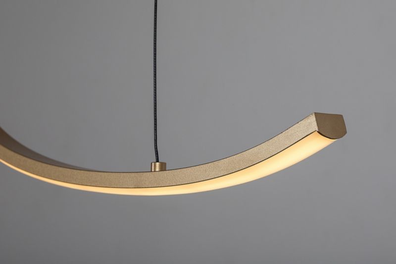 Lampa wisząca fala Rabalux Cobria złoto-biała LED 20W 3000KK 1600lm IP20 wym:150x110x12cm - 1 szt.