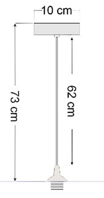 Lampa wisząca Galaxy BPS Koncept 1xE27 czarna welurowa złote wnętrze 1 szt.