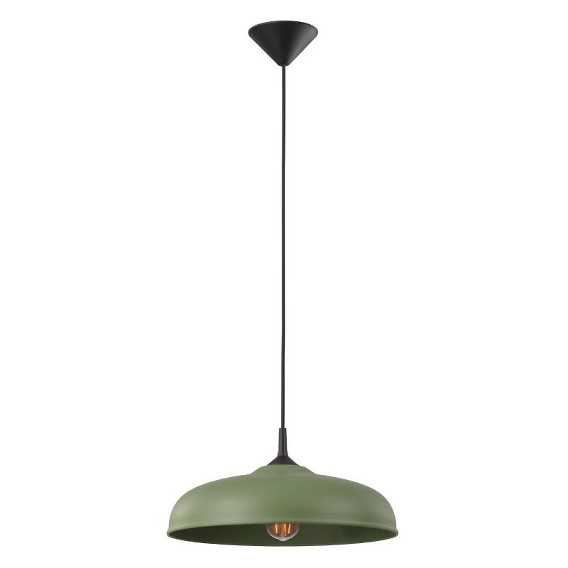 Lampa wisząca GINA zielona oliwka Sollux Lighting 1 szt.