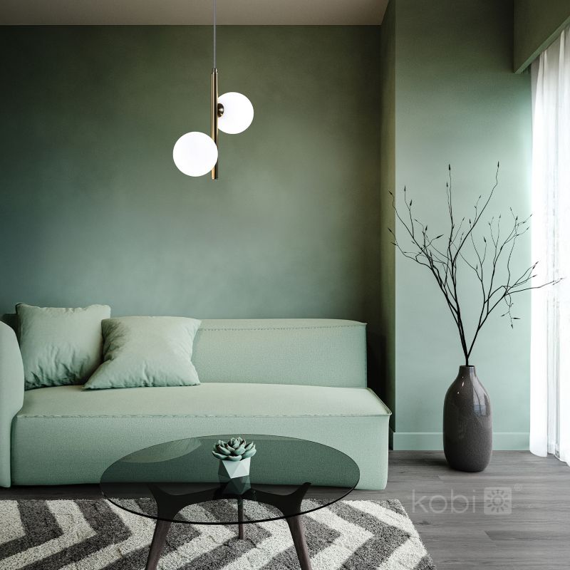 Lampa wisząca Globe Gold Kobi S2 2xG9 1szt.
