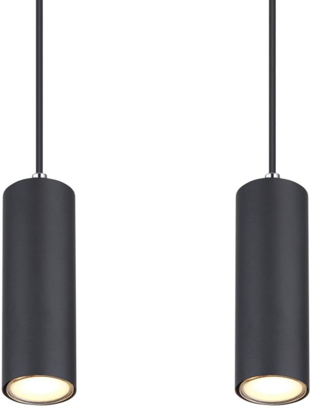 Lampa wisząca Globo Lighting Robby 4x35W czarny mat GU10 IP20 metal 1 szt.