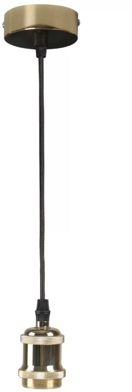 Lampa wisząca Goldlux Nola złota, metal, E27, 20W, 1 szt.