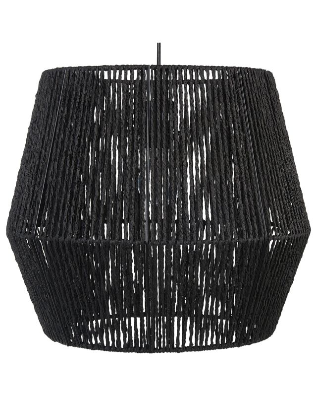 Lampa wisząca Gweru Plecionka Czarny 1 szt.